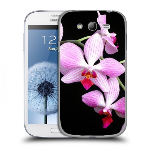 Дизайнерский пластиковый чехол для Samsung Galaxy Grand Орхидеи