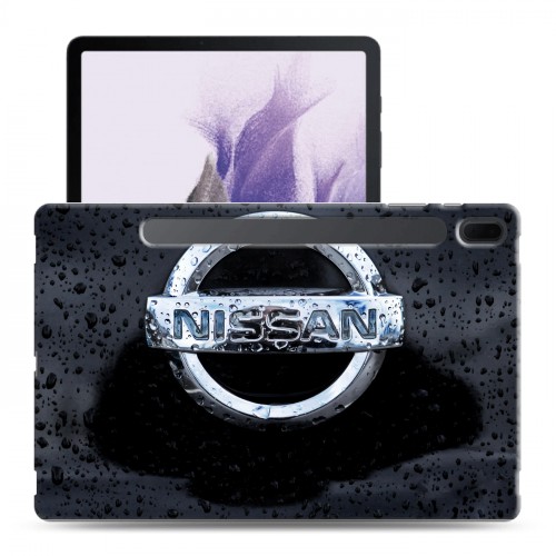 Дизайнерский силиконовый чехол для Samsung Galaxy Tab S7 FE Nissan