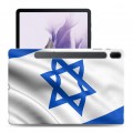 Дизайнерский силиконовый чехол для Samsung Galaxy Tab S7 FE флаг Израиля