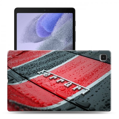 Дизайнерский силиконовый чехол для Samsung Galaxy Tab A7 lite ferrari