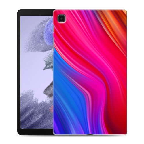 Дизайнерский силиконовый чехол для Samsung Galaxy Tab A7 lite Размытые краски