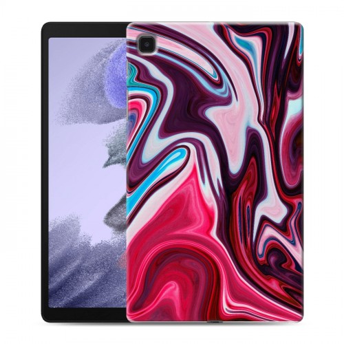 Дизайнерский силиконовый чехол для Samsung Galaxy Tab A7 lite Размытые краски