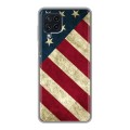 Дизайнерский силиконовый чехол для Samsung Galaxy A22 Флаг США