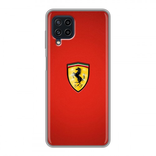 Дизайнерский силиконовый чехол для Samsung Galaxy A22 Ferrari