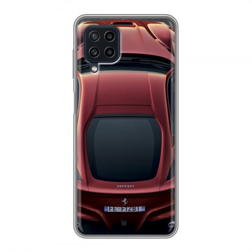 Дизайнерский пластиковый чехол для Samsung Galaxy A22 Ferrari