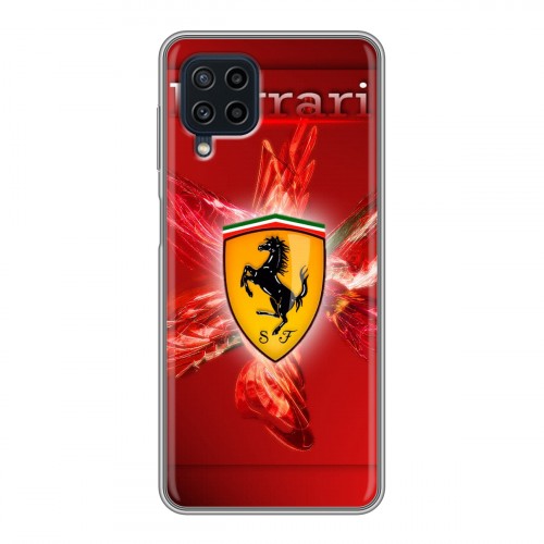 Дизайнерский силиконовый чехол для Samsung Galaxy A22 Ferrari