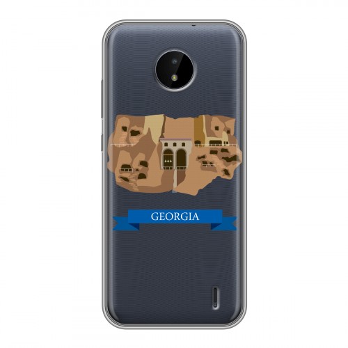 Дизайнерский силиконовый чехол для Nokia C20 Грузия