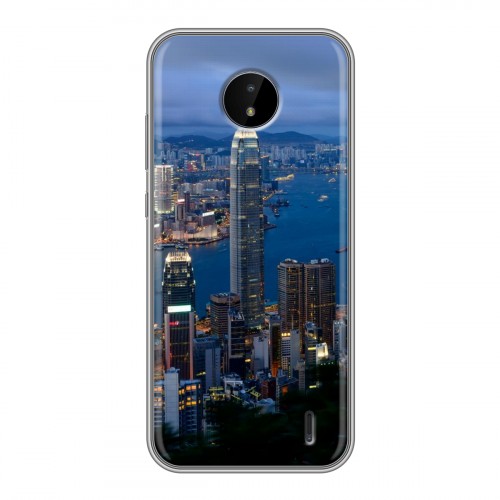 Дизайнерский пластиковый чехол для Nokia C20 Гонконг