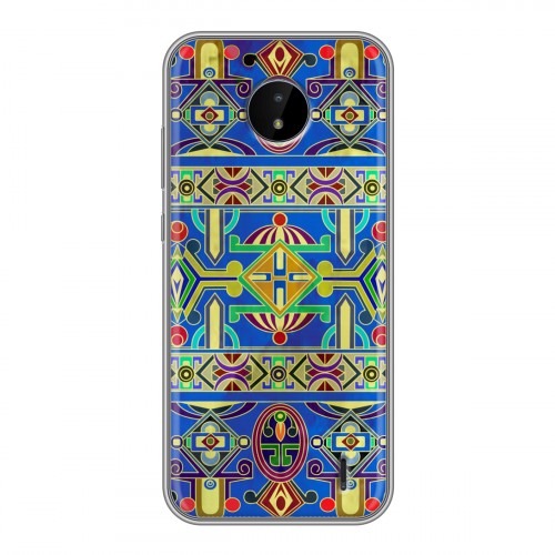 Дизайнерский силиконовый чехол для Nokia C20 Тибетские искусства