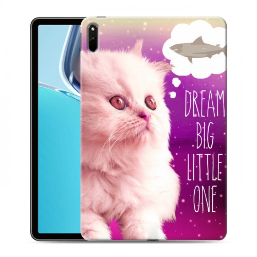 Дизайнерский силиконовый чехол для Huawei MatePad 11 (2021) Космик кошки