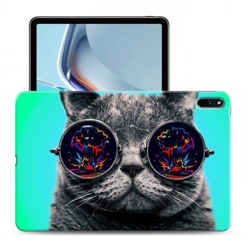 Дизайнерский силиконовый чехол для Huawei MatePad 11 (2021) Кошки 