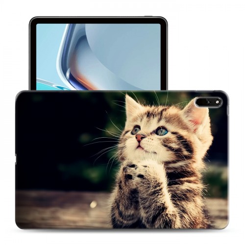 Дизайнерский силиконовый чехол для Huawei MatePad 11 (2021) Кошки 