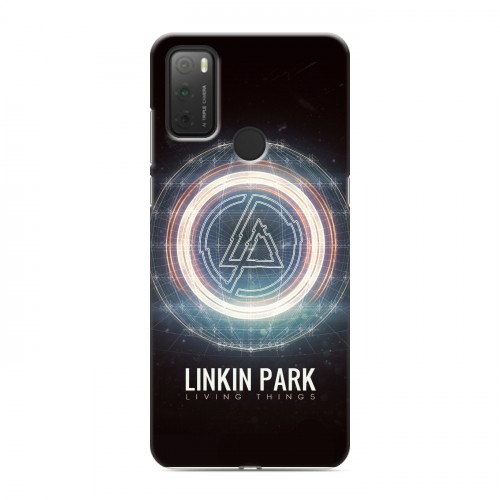 Дизайнерский силиконовый чехол для Alcatel 3L (2021) Linkin Park