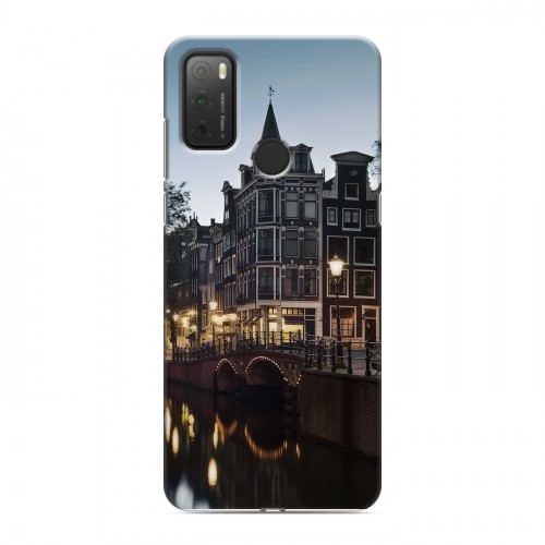 Дизайнерский силиконовый чехол для Alcatel 3L (2021) амстердам