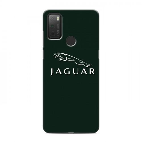 Дизайнерский силиконовый чехол для Alcatel 3L (2021) Jaguar