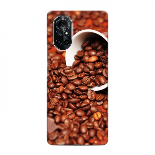 Дизайнерский силиконовый чехол для Huawei Nova 8 кофе текстуры