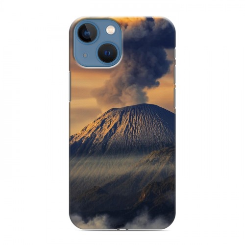 Дизайнерский пластиковый чехол для Iphone 13 Mini вулкан
