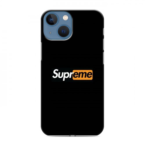 Дизайнерский пластиковый чехол для Iphone 13 Mini Супер стиль