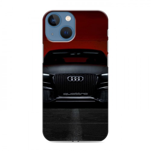 Дизайнерский пластиковый чехол для Iphone 13 Mini Audi