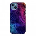 Дизайнерский силиконовый чехол для Iphone 13 Размытые краски