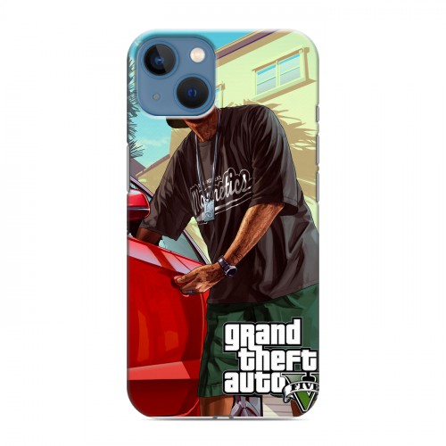 Дизайнерский силиконовый чехол для Iphone 13 GTA