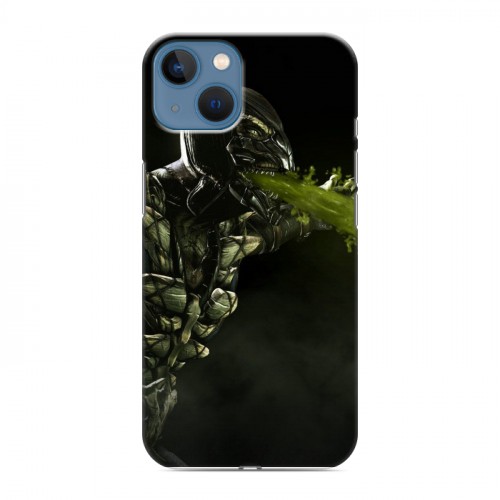 Дизайнерский силиконовый чехол для Iphone 13 Mortal Combat