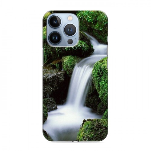 Дизайнерский силиконовый чехол для Iphone 13 Pro Водопады