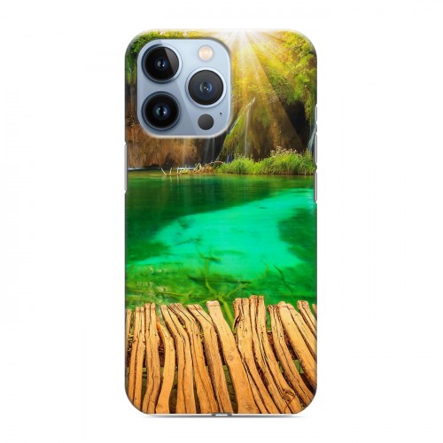 Дизайнерский силиконовый чехол для Iphone 13 Pro водопады