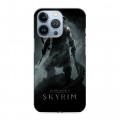 Дизайнерский силиконовый чехол для Iphone 13 Pro Skyrim