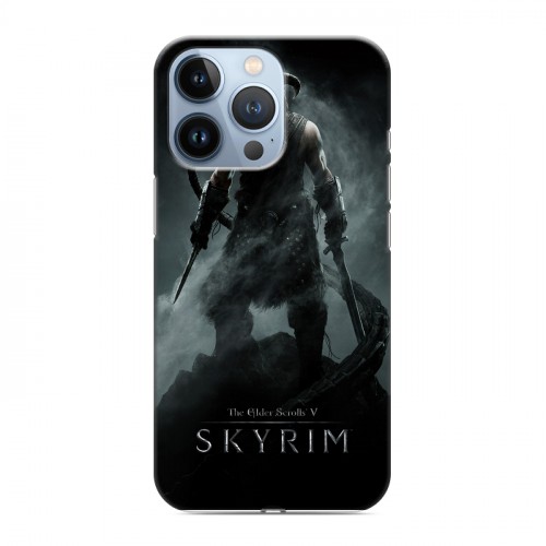 Дизайнерский силиконовый чехол для Iphone 13 Pro Skyrim