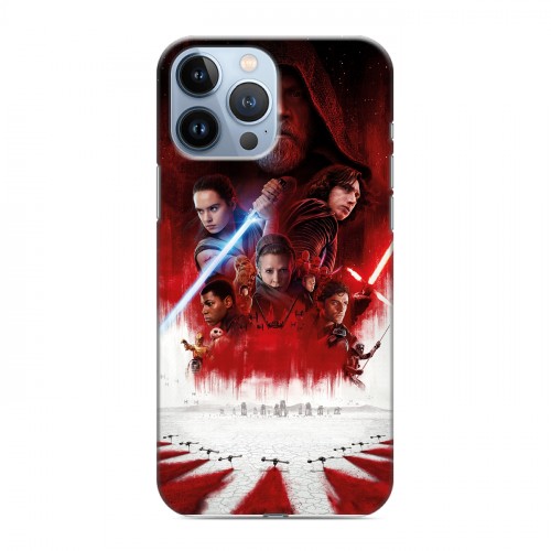 Дизайнерский пластиковый чехол для Iphone 13 Pro Max Star Wars : The Last Jedi