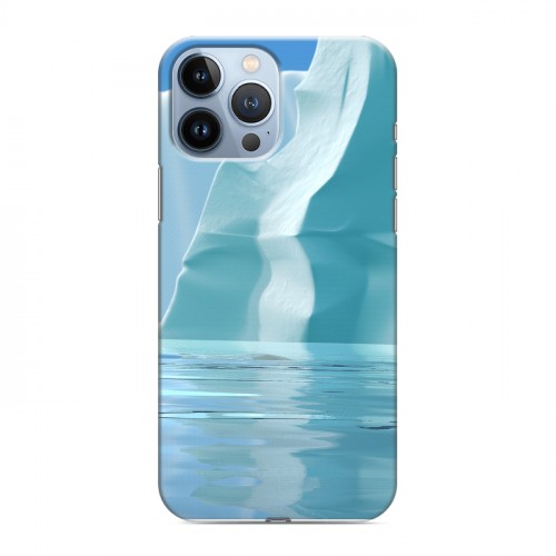 Дизайнерский силиконовый чехол для Iphone 13 Pro Max айсберг