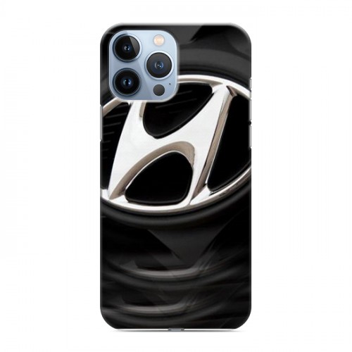 Дизайнерский силиконовый чехол для Iphone 13 Pro Max Hyundai