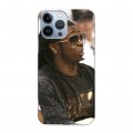 Дизайнерский силиконовый чехол для Iphone 13 Pro Max Lil Wayne