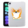 Полупрозрачный дизайнерский пластиковый чехол для Ipad Mini (2021) Прозрачные собаки