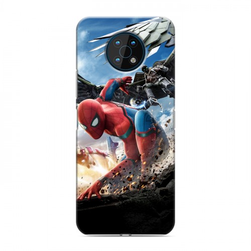 Дизайнерский силиконовый чехол для Nokia G50 Человек - паук