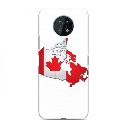 Дизайнерский силиконовый чехол для Nokia G50 Флаг Канады