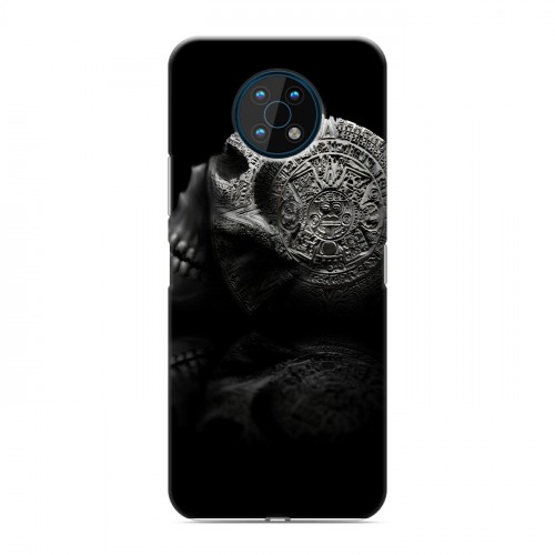 Дизайнерский силиконовый чехол для Nokia G50 Мир черепов