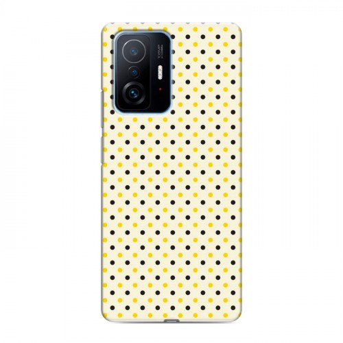 Дизайнерский силиконовый с усиленными углами чехол для Xiaomi 11T Пчелиные узоры