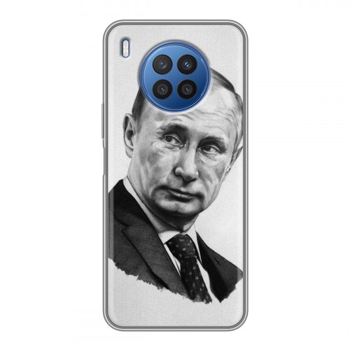 Дизайнерский силиконовый чехол для Huawei Nova 8i В.В.Путин 