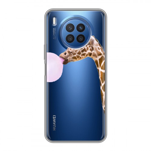 Дизайнерский силиконовый чехол для Huawei Nova 8i Мятные звери