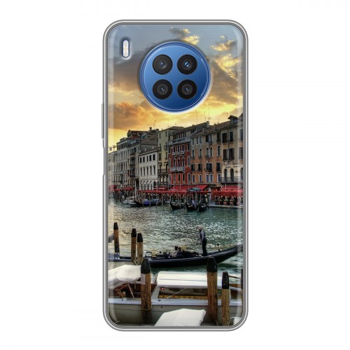 Дизайнерский силиконовый чехол для Huawei Nova 8i Венеция