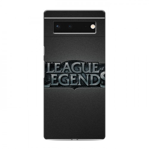 Дизайнерский силиконовый чехол для Google Pixel 6 League of Legends