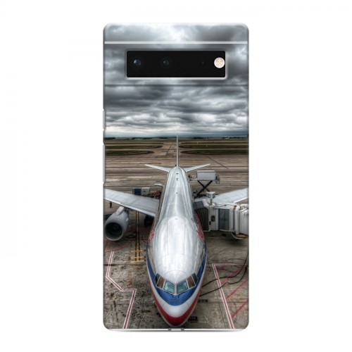 Дизайнерский силиконовый чехол для Google Pixel 6 самолеты