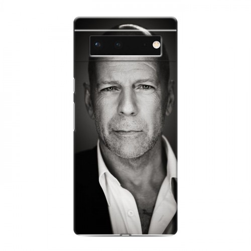 Дизайнерский силиконовый чехол для Google Pixel 6 Bruce willis