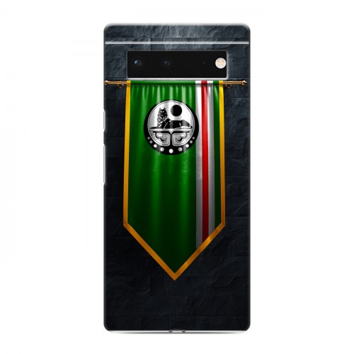 Дизайнерский силиконовый чехол для Google Pixel 6 флаг Чечни