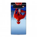 Дизайнерский силиконовый чехол для Google Pixel 6 Человек-паук : Через вселенные