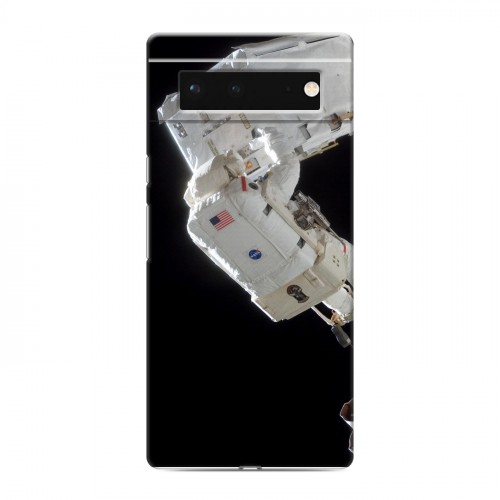 Дизайнерский силиконовый чехол для Google Pixel 6 Космонавт