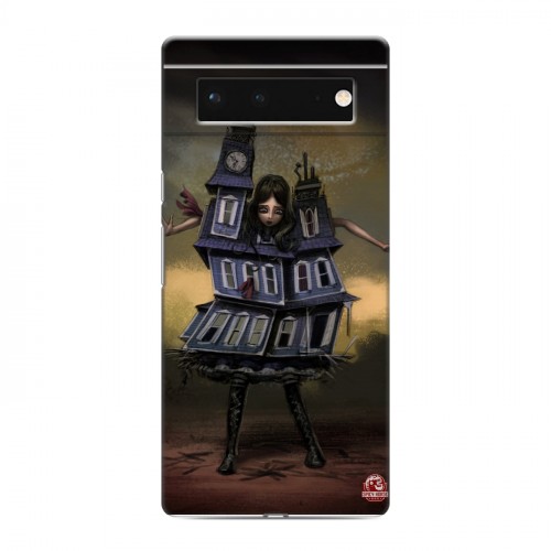 Дизайнерский силиконовый чехол для Google Pixel 6 Alice Madness Returns
