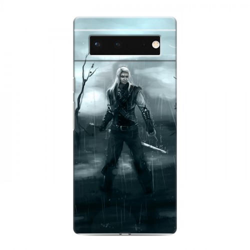 Дизайнерский силиконовый чехол для Google Pixel 6 Witcher